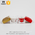 colored customizable 5ml 10ml square cosmetic acrylic luxury cream jar